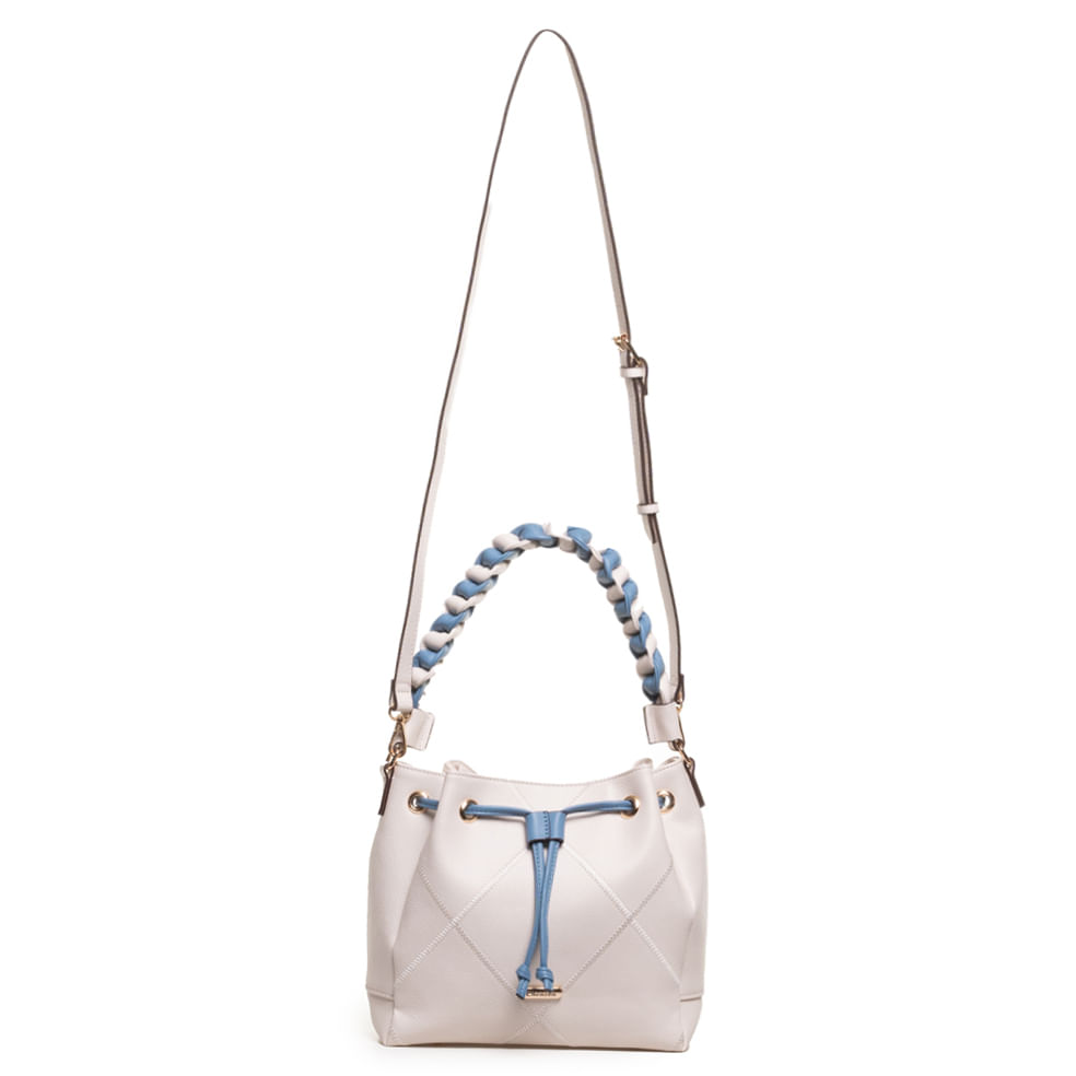 Chenson Bolsa 3484889 Off White Pvc -4-